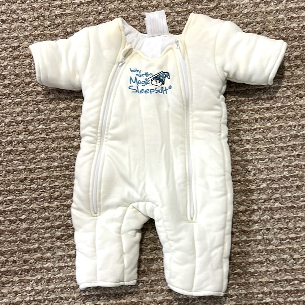 Baby Merlin’s magic sleep suit!